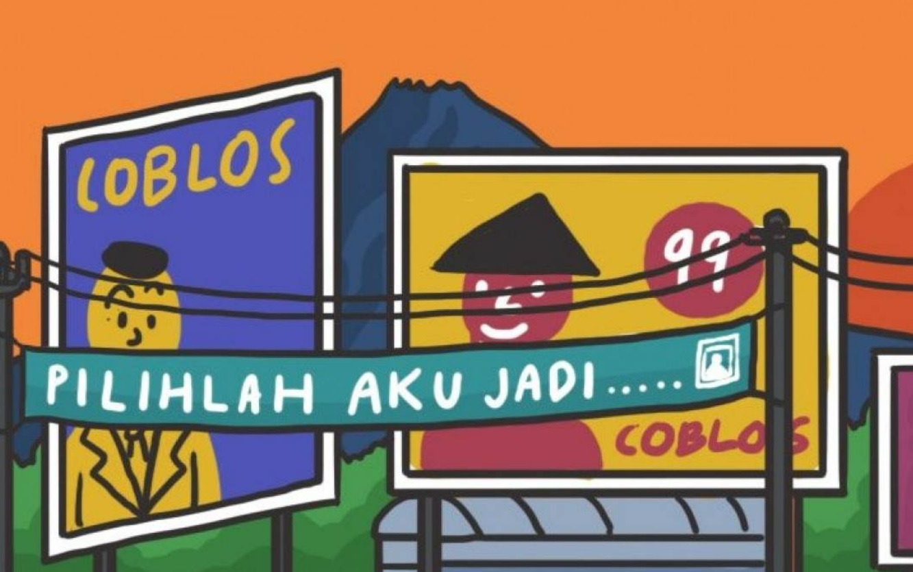 Baliho anggota dewan